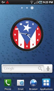 How to install Puerto Rico Flag Clock2 Widget 1.1 apk for android