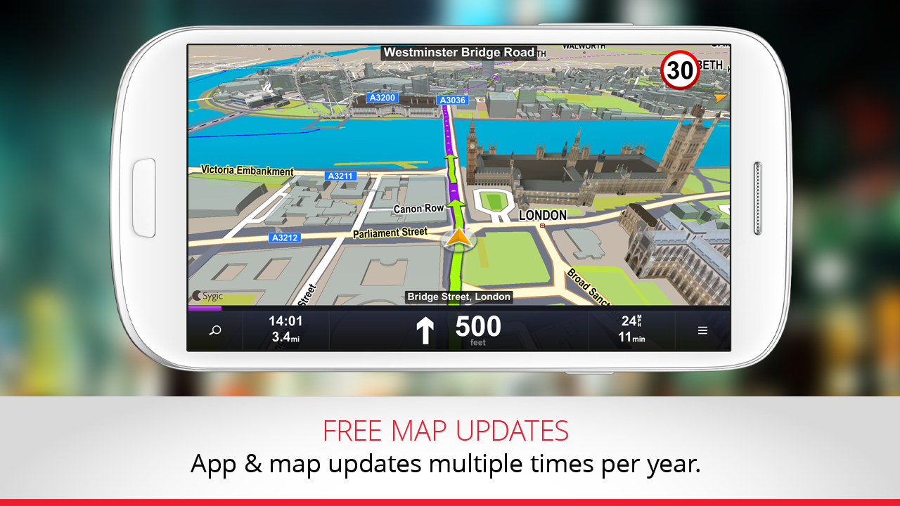 Sygic: GPS-навигация и карты - screenshot