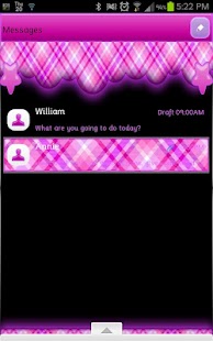 How to install GO SMS - Bubble Purple Stars 1.1 apk for bluestacks