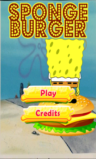 sponge eat burger