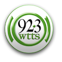 92.3 WTTS logo
