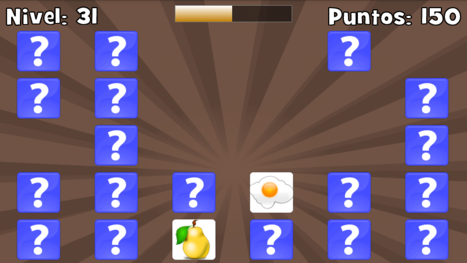 Android application Pairs: challenge your mind! screenshort