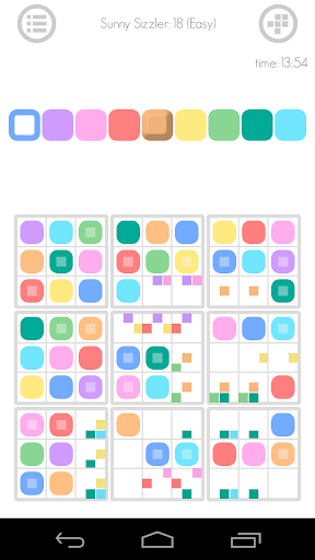 Shadoku: Sudoku by colour