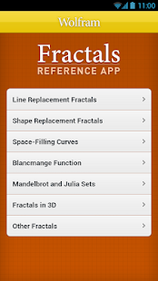 Fractals Reference App - screenshot thumbnail