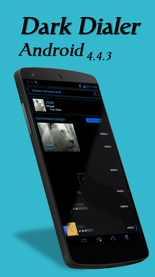 ReBorn Blue : CM & AOSP Theme - screenshot