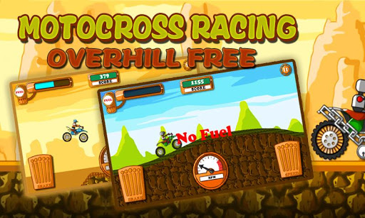 Motocross Racing Uphill