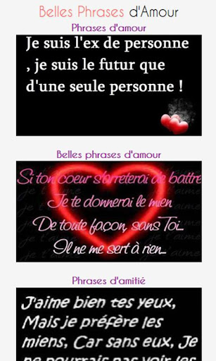 Belles Phrases d Amour