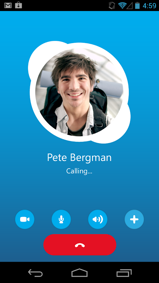    Skype - free IM & video calls- screenshot  