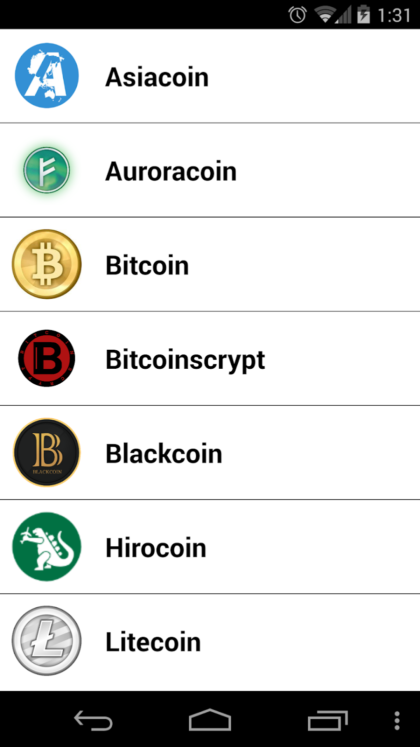 Bitcoin and more (Paid) Screen 1