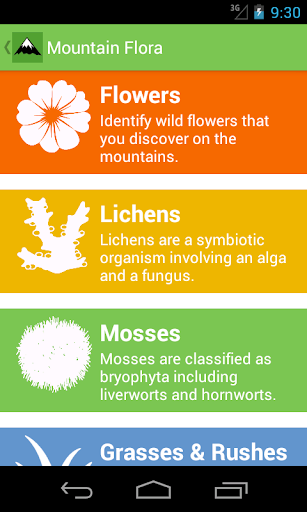 【免費書籍App】Mountain Flora & Fauna-APP點子