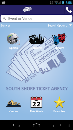 South Shore Ticket