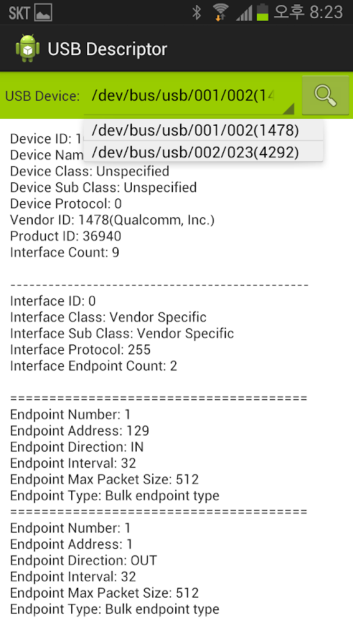 USB Device Descriptors Android Apps on Google Play
