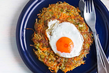 Potato and carrot rosti