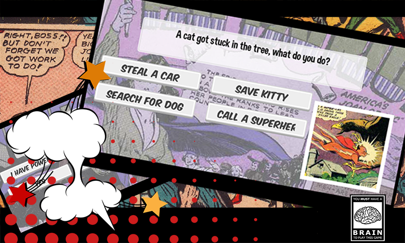 What superhero are you quiz Screen 2