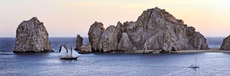 Beautiful Cabo San Lucas, Mexico, is known for its beaches, scuba diving and marine life.