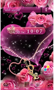 Download Hearts and Roses Wallpaper APK