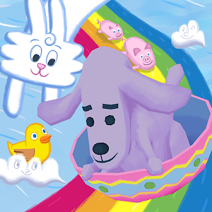 Thunder Bunnys Rainbow Slide logo