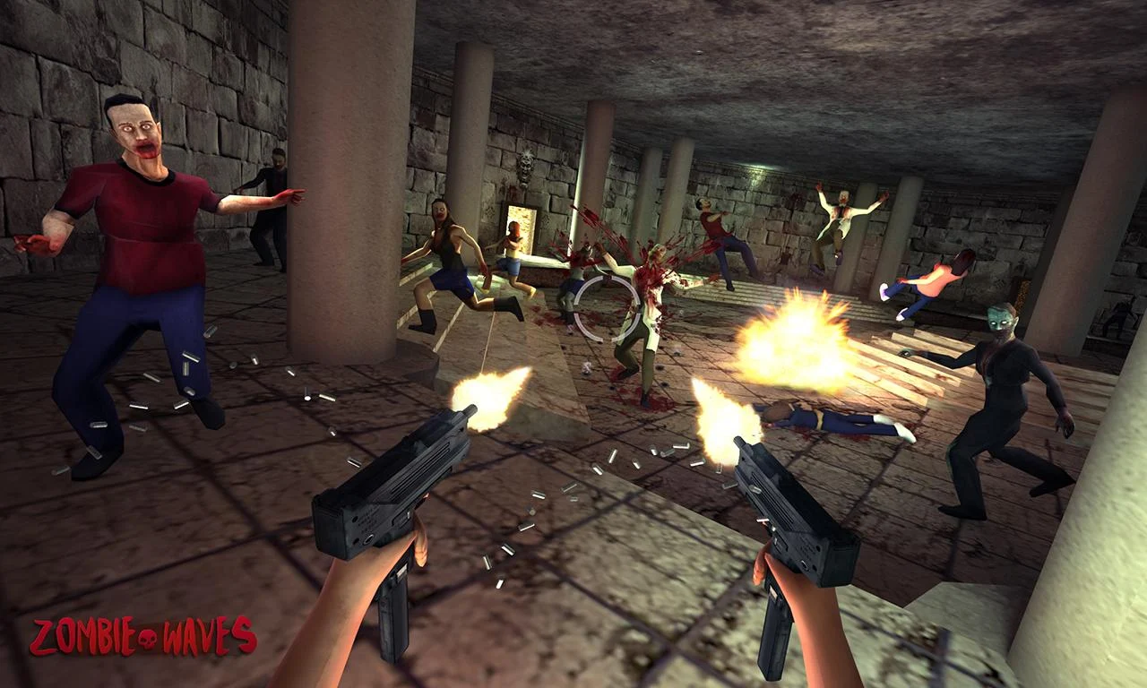 Trigger Zombie Waves Strike 3D - screenshot