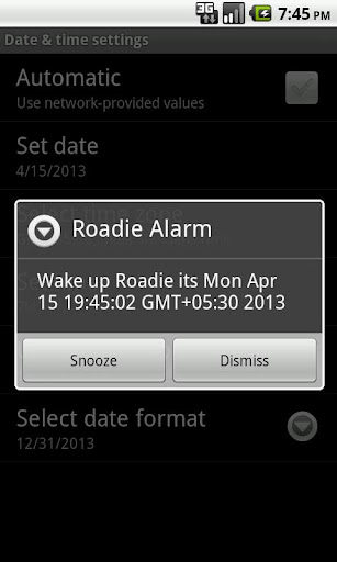 【免費健康App】Roadie Alarm-APP點子