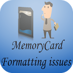 Cover Image of Télécharger Memory Card Formatting Issues 1.0 APK