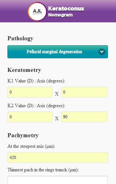 Nomogram Screen 2