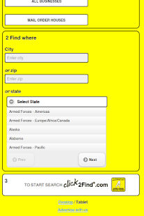 Click2Find Yellow Pages Screenshots 5