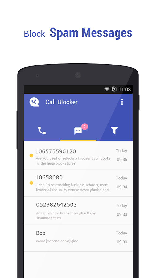   Call Blocker Free - Blacklist – zrzut ekranu 