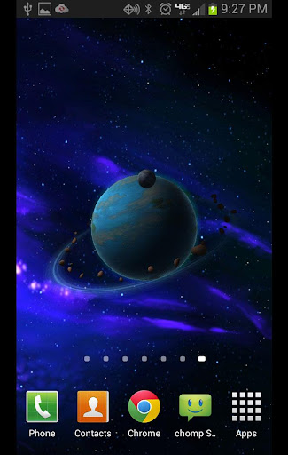 Andromeda Free Live Wallpaper