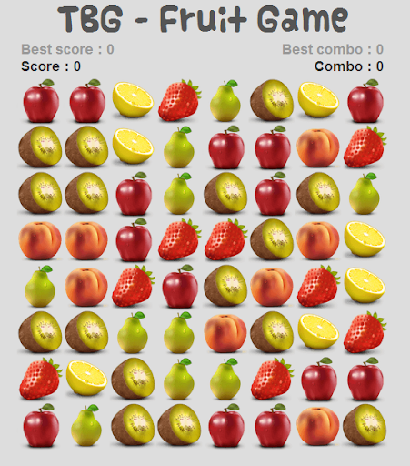 TBG Fruit Game
