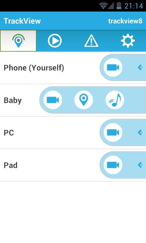 Android application Video Monitor - Surveillance screenshot
