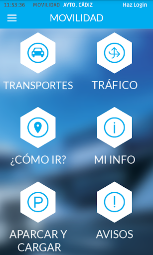 App Movilidad Urbana de Cádiz