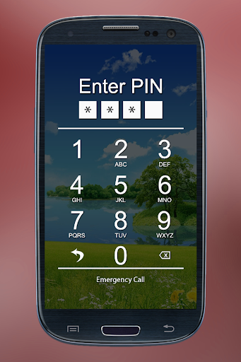 Pass Pin Lock Screen