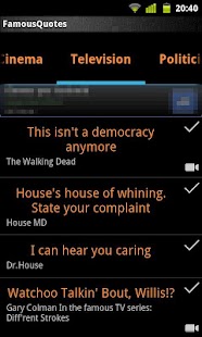 Famous Quotes Screenshots 6