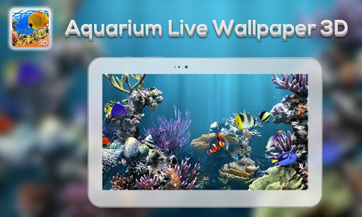 Aquarium Live Wallpaper 3D