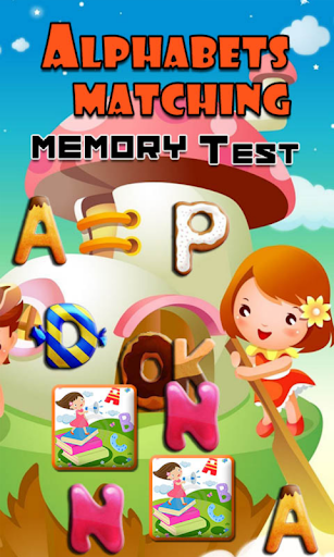 Alphabets Matching Memory Test