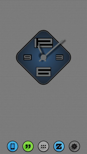 Blue Slate Zooper Widget Pack