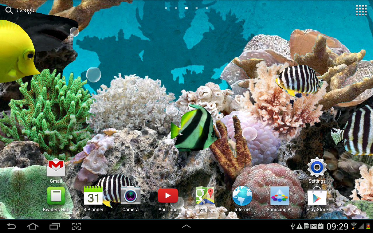 3D Aquarium Live Wallpaper Apl Android Di Google Play