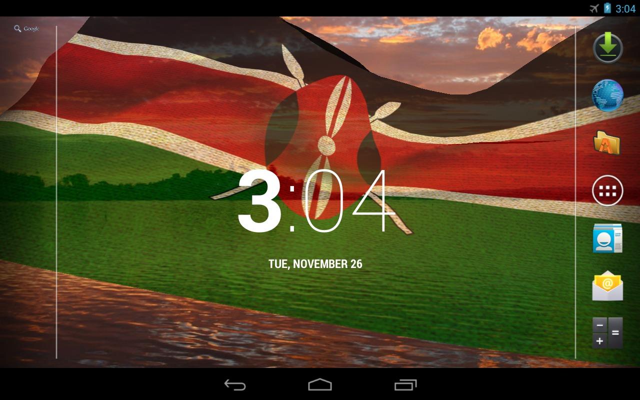 3D Kenya Flag Live Wallpaper - Android Apps on Google Play