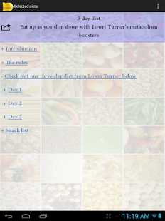 Selected diets Screenshots 8