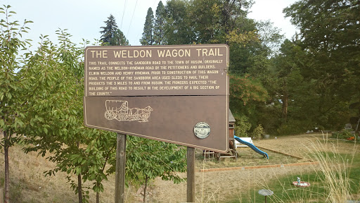 Weldon Wagon Trail Historical Marker