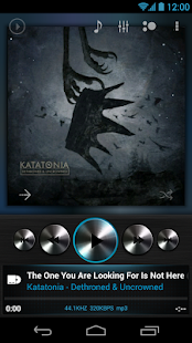 Poweramp skin 5in1 Now Dark - Android Apps on Google Play