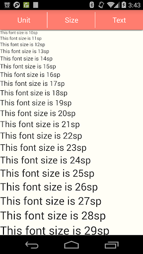 Font Size Checker