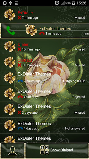 免費下載個人化APP|ExDialer Flowers app開箱文|APP開箱王