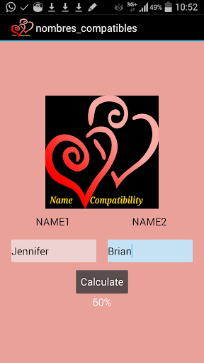 Love compatibility name