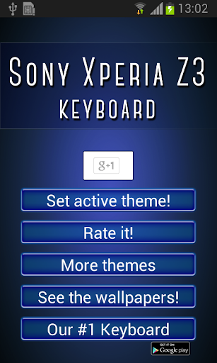 Keyboard for Sony Xperia Z3