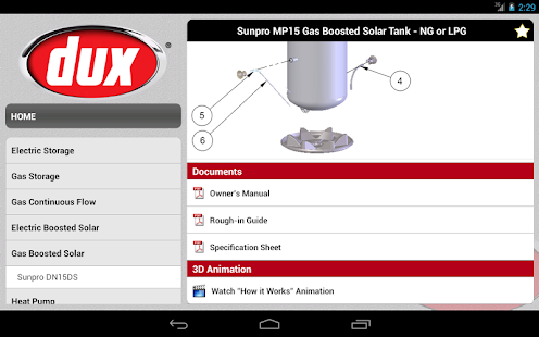 Dux Plumbers Handbook - Tablet Screenshots 7