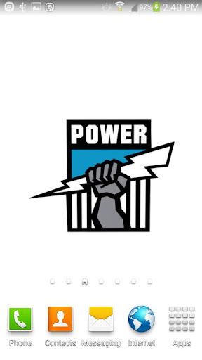 Port Adelaide Spinning Logo