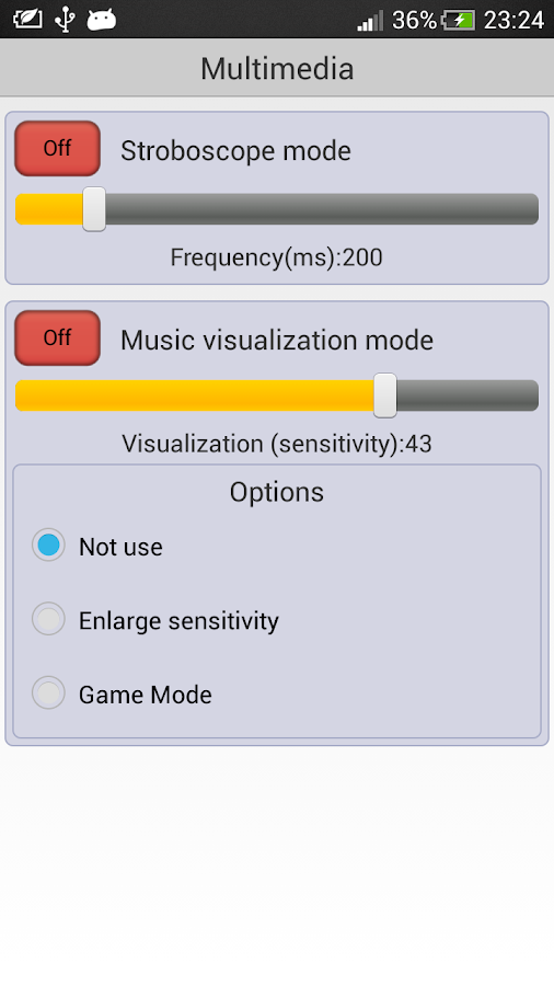 FlashOnCall + - screenshot