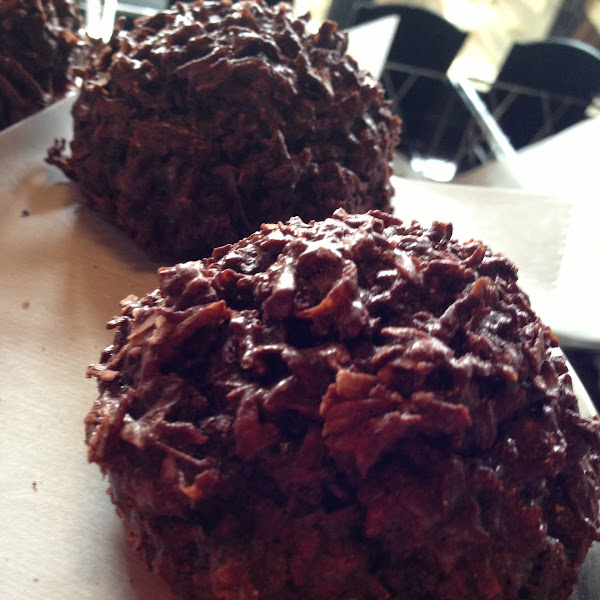 Gluten Free Cookies from the Starky's Bakery Downtown Bozeman everyday...chocolate coconut macaroons