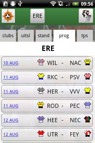 VoetbalNL Screen 2